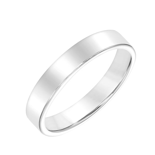 01-F040-G.01 - Goldman - Classic yet refined band with flat profile and bright polish finish