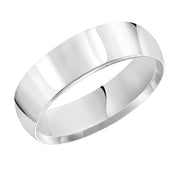 01-LPIR045-G.01 - Goldman - This timeless yet luxuriously domed, Comfort Fit, wedding band features a high polished finish.