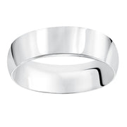 01-LPIR045-G.01 - Goldman - This timeless yet luxuriously domed, Comfort Fit, wedding band features a high polished finish.