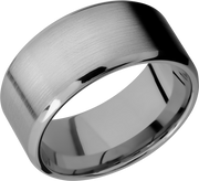 Titanium 100 beveled band