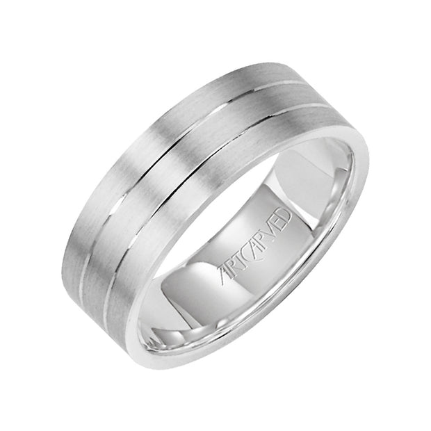 11-WV7357W-G.00 - Goldman - Comfort Fit, engraved wedding band