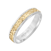 11-WV9081WY5-G.00 - ARTCARVED - 5MM Lyric Collection Mens Wedding Band with Bevel Edge