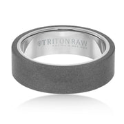 RAW SHINE - Flat profile with raw matte finish & high shine black nano-tech coating inside, 7MM