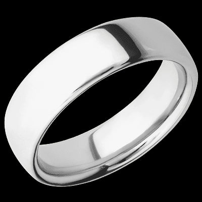 7 mm wide Ultra Comfort (our most comfortable profile) 14K White Gold band.