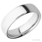 7 mm wide Ultra Comfort (our most comfortable profile) 14K White Gold band.