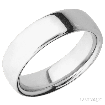 7 mm wide Ultra Comfort (our most comfortable profile) 14K White Gold band.