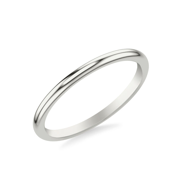 Classic Wedding Band in 14K White Gold