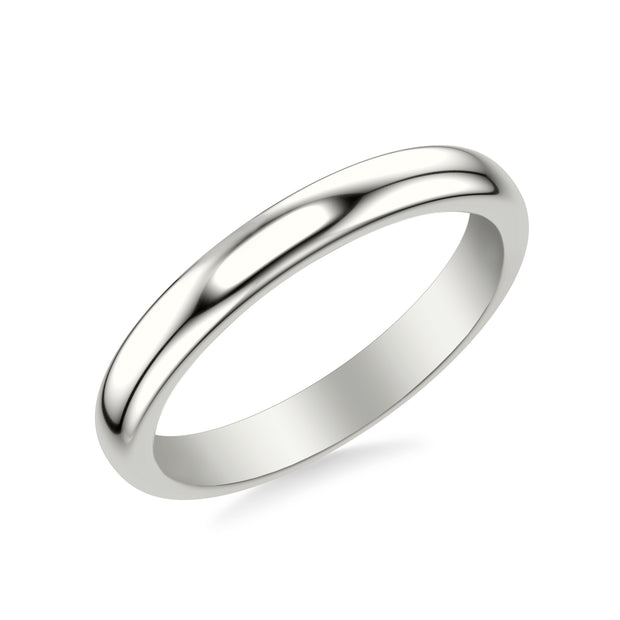 Classic 3MM Wide Polished Wedding Band