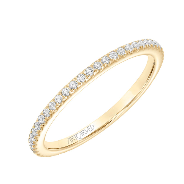 31-V820Y-L.00 - Goldman - Classic Wedding Band with Round Diamonds