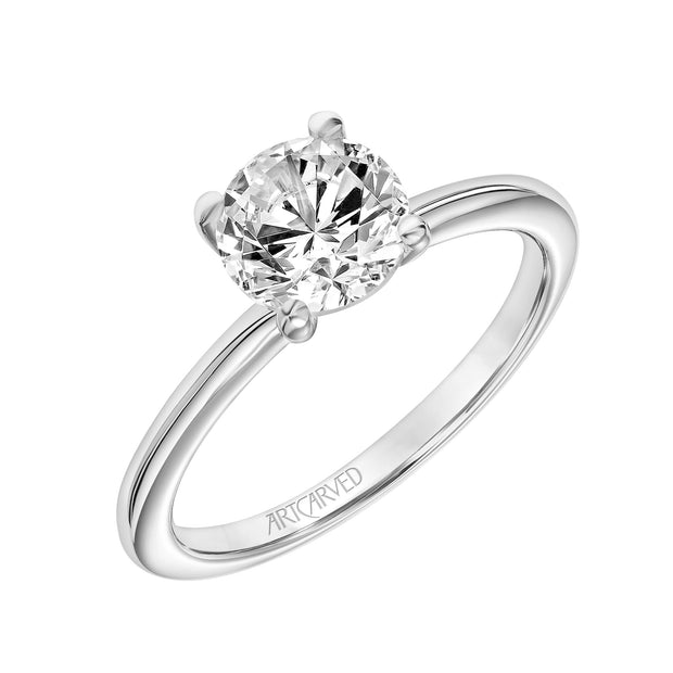 31-V946GRW-E.01 - ARTCARVED - Classic Solitaire Engagement Ring