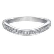 Diamond wedding band that matches engagement ring31-V28