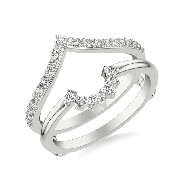 35-9434W-L.00 - Goldman - Contemporary Curved and V-Shape Ring Enhancer