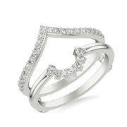 Contemporary Curved and V-Shape Ring Enhancer