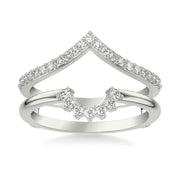 Contemporary Curved and V-Shape Ring Enhancer