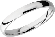 Titanium 3mm domed band