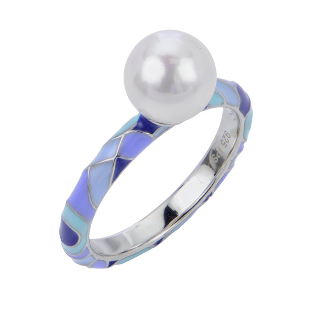 Sterling Silver Freshwater Pearl Ring