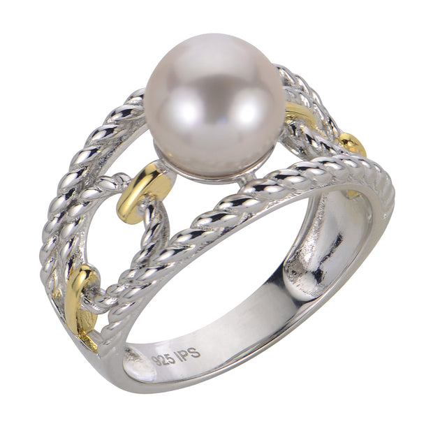 Sterling Silver Freshwater Pearl Ring