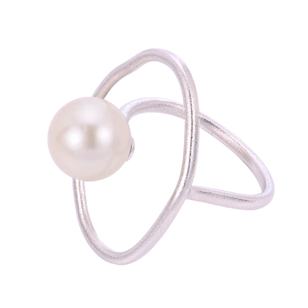 Sterling Silver Freshwater Pearl Ring