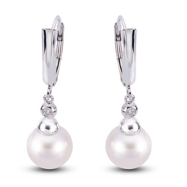 Sterling Silver Freshwater Pearl Earring