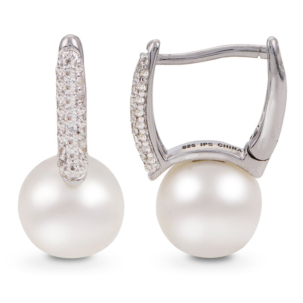 Sterling Silver Freshwater Pearl Earring