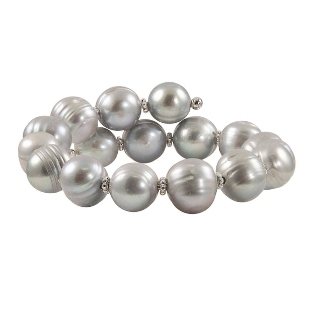 Sterling Silver Freshwater Pearl Bracelet