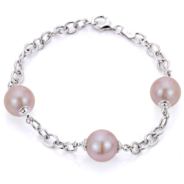 Sterling Silver Freshwater Pearl Bracelet