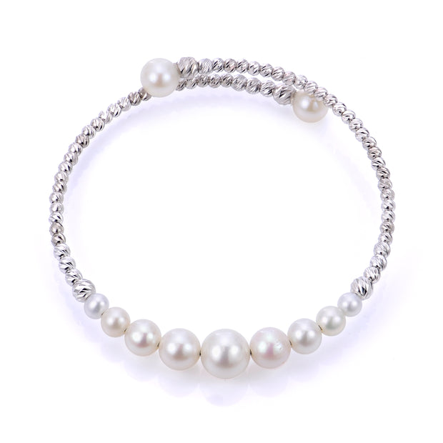 Sterling Silver Freshwater Pearl Bracelet