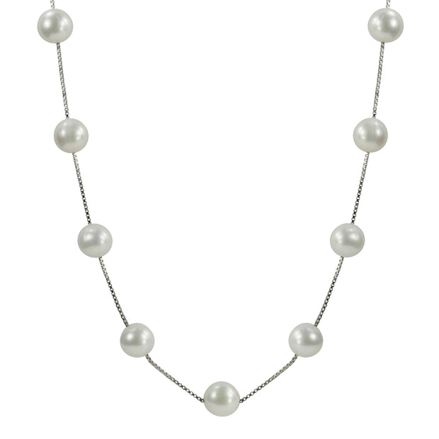 Sterling Silver Freshwater Pearl Necklace