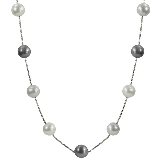 Sterling Silver Freshwater Pearl Necklace