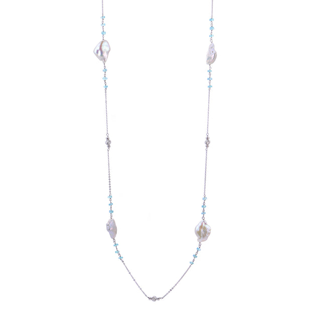 Sterling Silver Freshwater Pearl Necklace