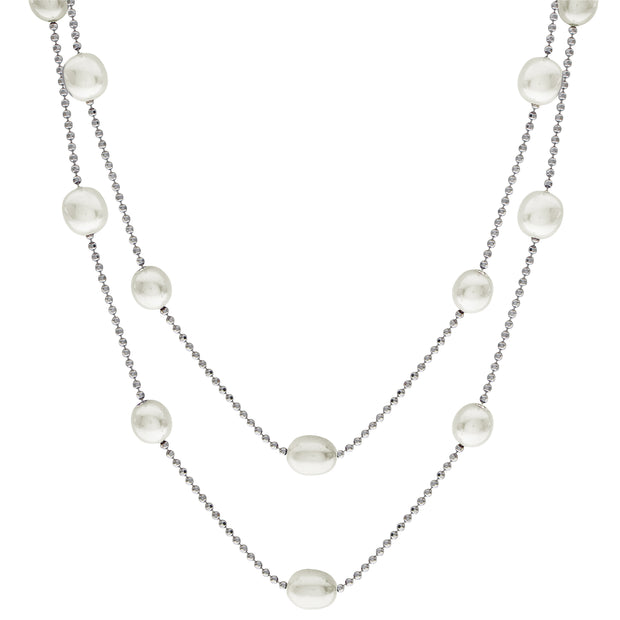 Sterling Silver Freshwater Pearl Necklace