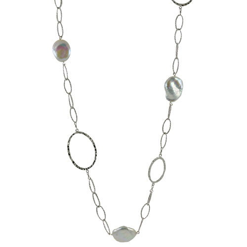 Sterling Silver Freshwater Pearl Necklace