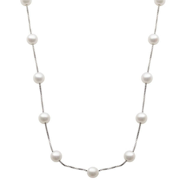 Sterling Silver Freshwater Pearl Necklace