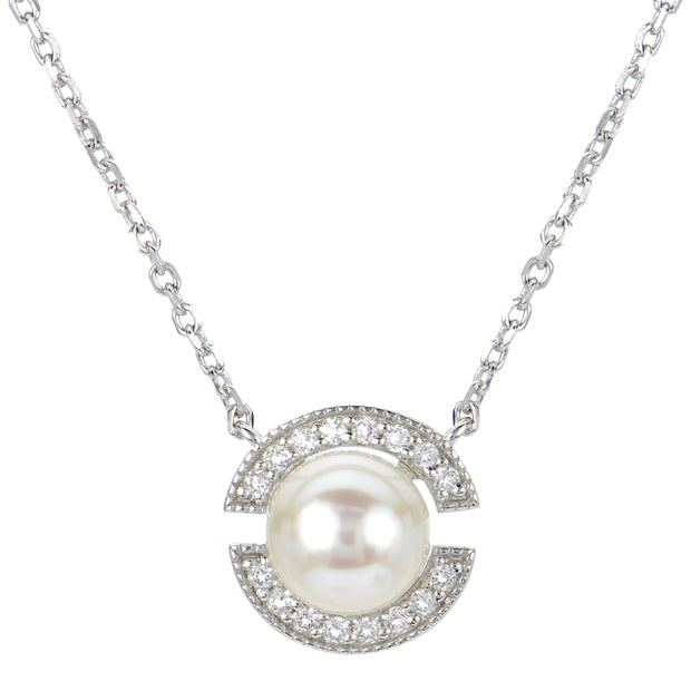 Sterling Silver Freshwater Pearl Necklace