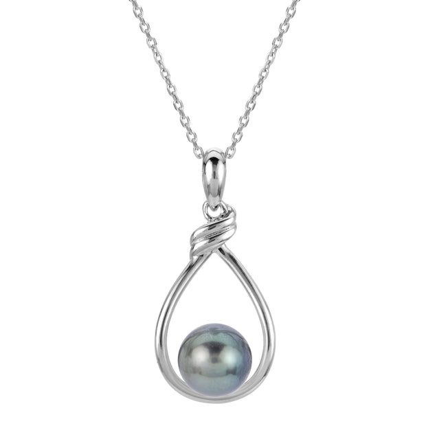 Sterling Silver Tahitian Pearl Pendant