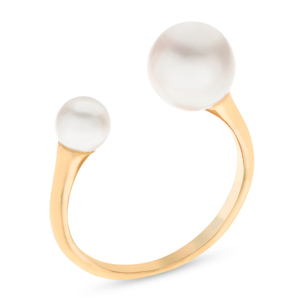 14KT Yellow Gold Freshwater Pearl Ring