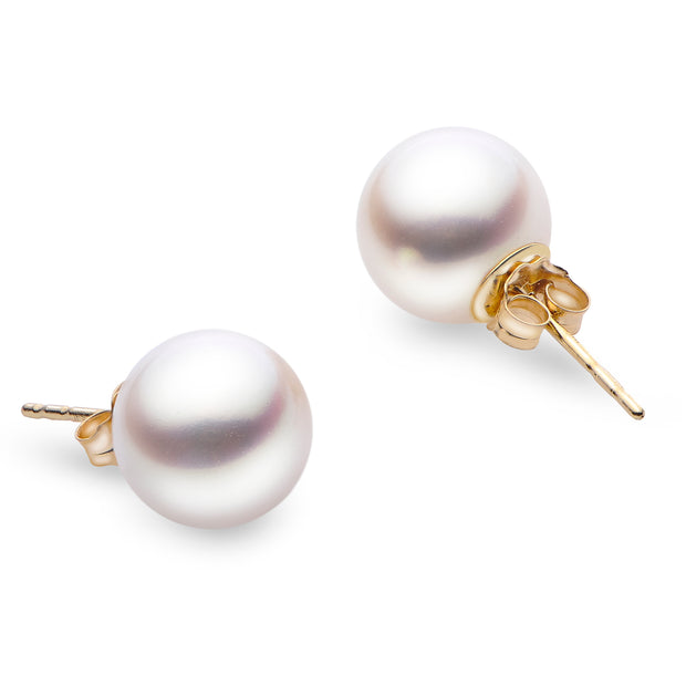 14KT Yellow Gold Akoya Pearl Earring