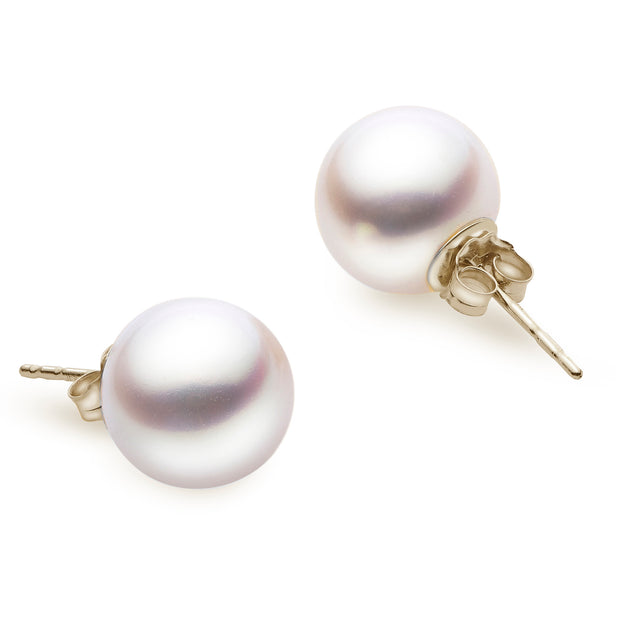 14KT Yellow Gold Akoya Pearl Earring