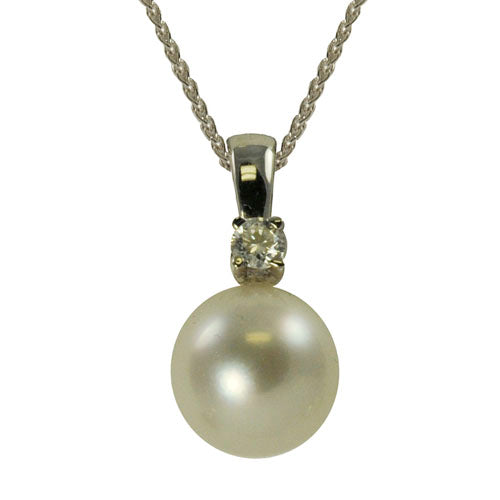 14KT White Gold South Sea Pearl Pendant