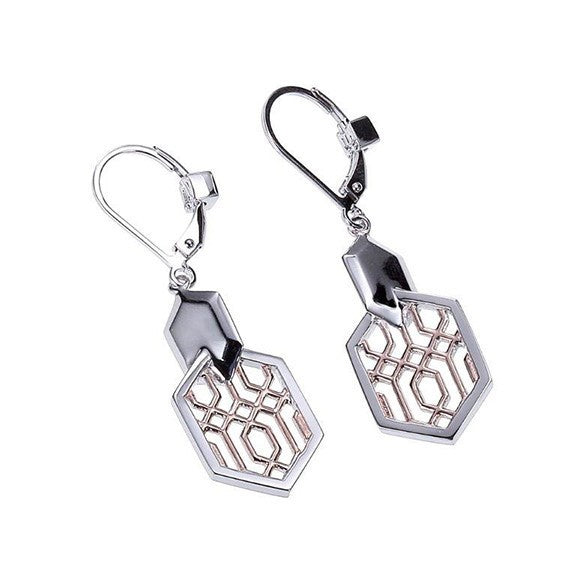 A Fashion Earrings from the Lattice collection.
