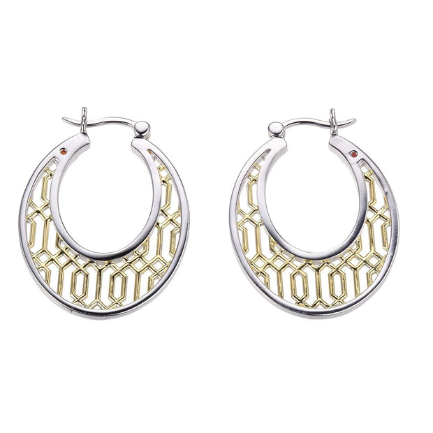 A Fashion Earrings from the LATTICE YELLOW collection.