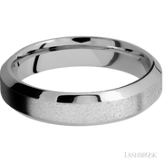 5 mm wide High Bevel Cobalt Chrome band.