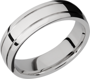 Cobalt chrome 6mm domed band