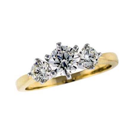 14KT Gold Ladies Diamond Ring