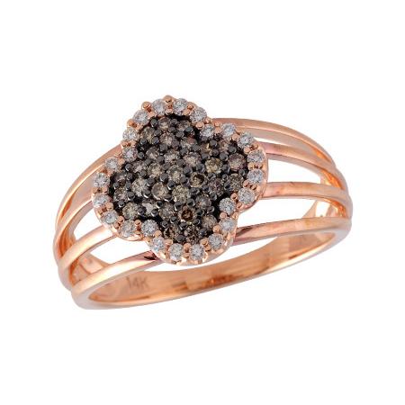 14KT Gold Ladies Diamond Ring