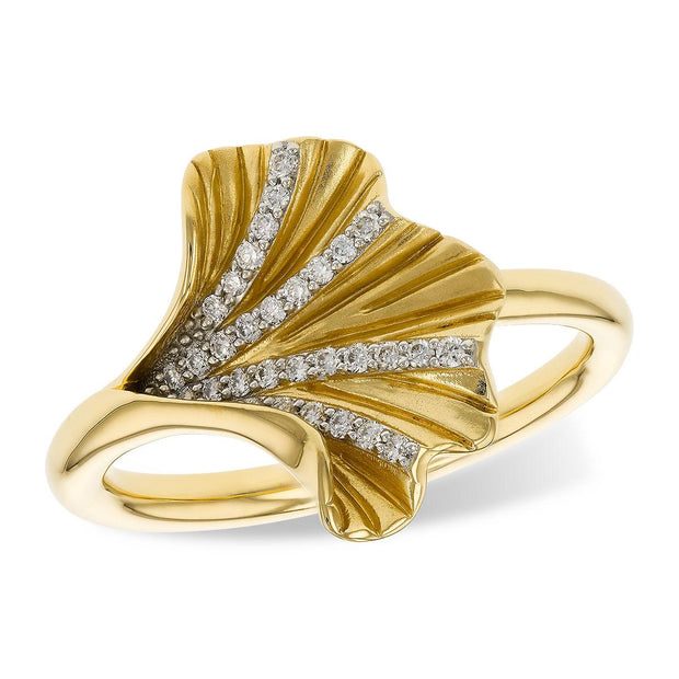 14KT Gold Ladies Diamond Ring