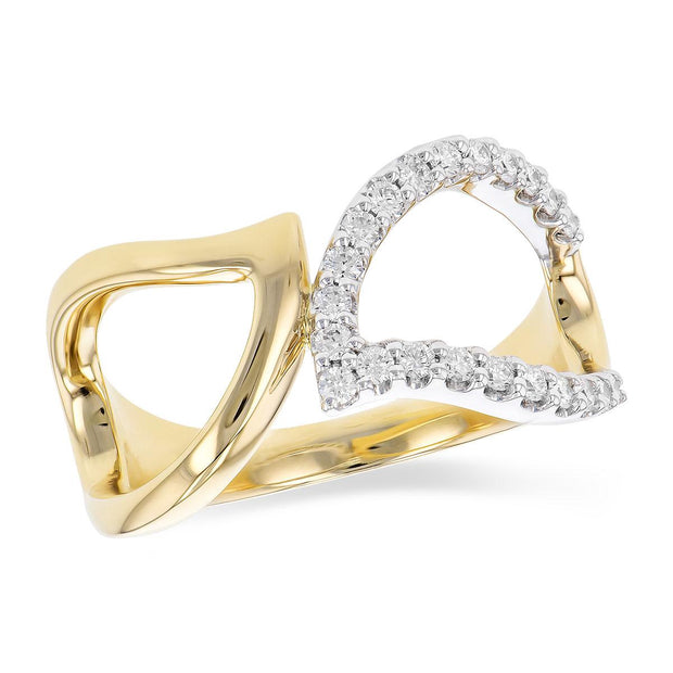 14KT Gold Ladies Diamond Ring