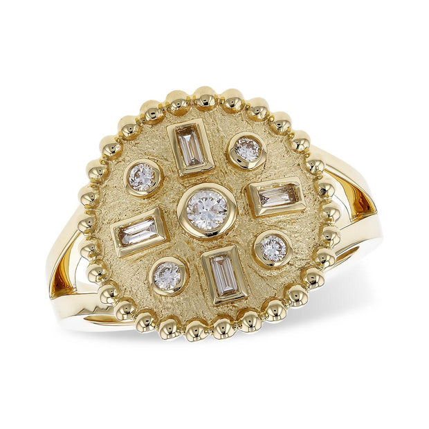 14KT Gold Ladies Diamond Ring