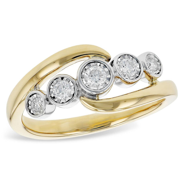 14KT Gold Ladies Diamond Ring