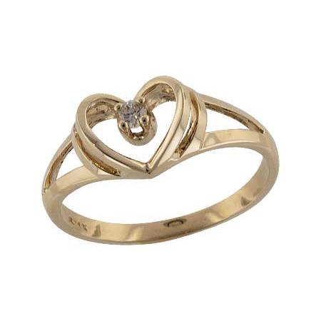 14KT Gold Ladies Diamond Ring